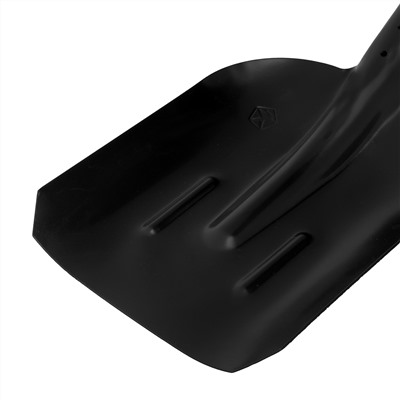 Лопата совковая, 230х280 мм, ребра жесткости, без черенка,