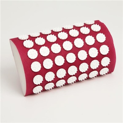 Аппликатор Кузнецова, валик для шеи, спанбонд, красный, 14×23 см