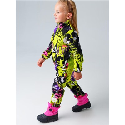 Комбинезон флисовый для девочки