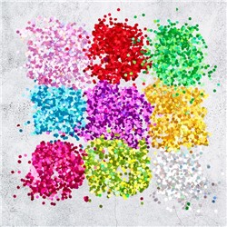 Наполнитель для воздушных шаров «Шестиугольник», 0.3 см, набор 9 шт., МИКС