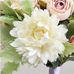 ЦВЕТОЧНАЯ КОМПОЗИЦИЯ  "РОМАНТИКА" ШИРИНА 40 см*ВЫСОТА 40 см- БЕЗ УПАКОВКИ