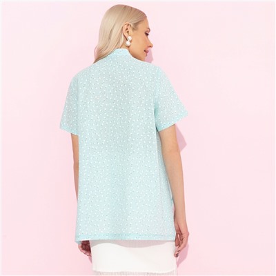 Рубашка из хлопка, Позитивный посыл (мятный)