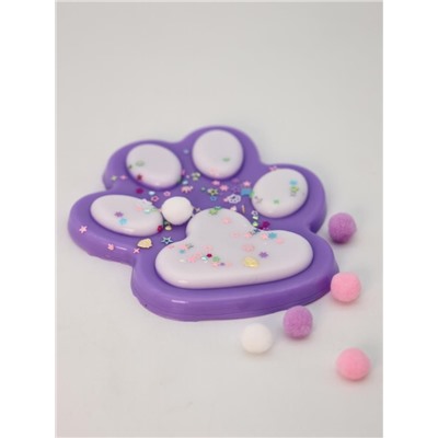 Мялка - антистресс «Игривая Таба ЛАПКА», mix, шоу-бокс 8 шт.