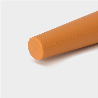 Скалка KONFINETTA, силикон, 32.7×3×3 см, бежевая