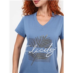 Футболка Колеус индиго ИвК