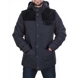 J830111 DEEP BLUE  Куртка-жилет мужская зимняя NEW B BEK (100 гр. синтепон и искусственный мех)