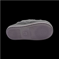 Тапочки меховые 10219 серые