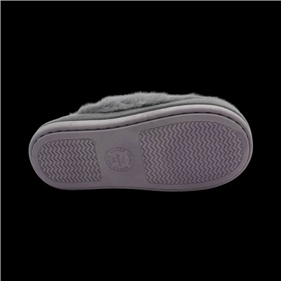 Тапочки меховые 10219 серые