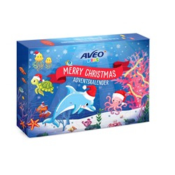 AVEO Kids 2025 Adventskalender,  Адвент-календарь 2025 для детей, 24 сюрприза для ванны