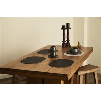 Набор из двух чайных пар темно-серого цвета из коллекции Essential, 250 мл