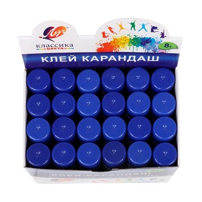 Клей-карандаш PVP 8 г Луч «Классика»