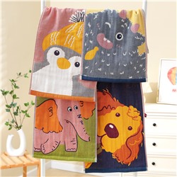 Creative gauze children's towel for kindergarten, wholesale