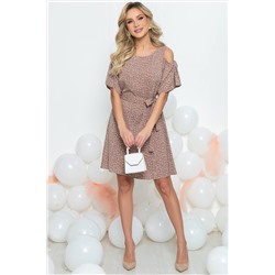 Платье "Марианна" (капучино) П5485