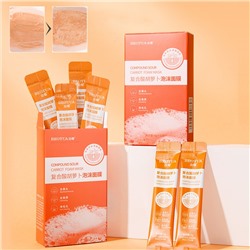 Пузырьковая маска для лица с экстрактом МОРКОВИ Beotua, НАБОР 12 ШТ. по 4 мл.