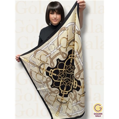 Платок утепленный Гермес Арт 90103/2 бежевый