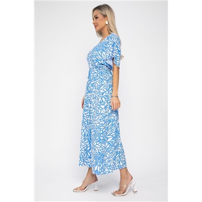 Платье Летнее настроение (голубое) П13728-7М