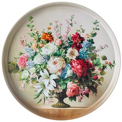 ПОДНОС СЕРВИРОВОЧНЫЙ AGNESS  "STIL LIFE"  33*2,1 СМ