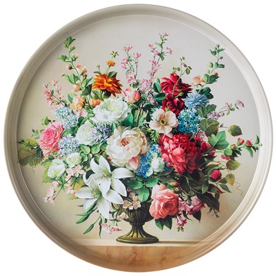 ПОДНОС СЕРВИРОВОЧНЫЙ AGNESS  "STIL LIFE"  33*2,1 СМ