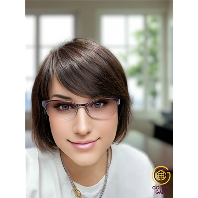 Очки готовые с диоптриями Арт 85038 сиреневые тонировка