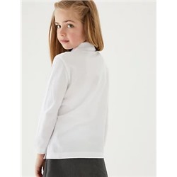 Unisex Long Sleeve Polo Shirt (2-16 Yrs)