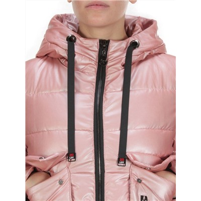 8063 PINK Куртка демисезонная женская (130 гр. синтепон)