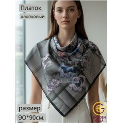 Платок женский из хлопка премиум Артикул: СУ2504/1