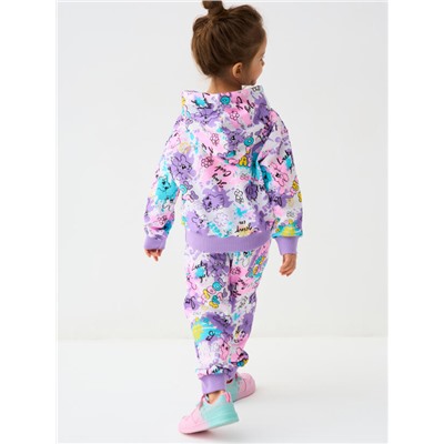 Комплект для девочки: толстовка, брюки