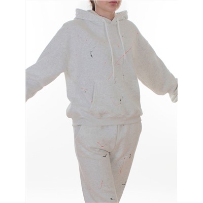 006 LT. GRAY Костюм спортивный зимний женский (95% хлопок, 5% полиэстер)