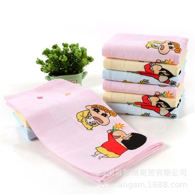 Double-layer gauze crayons, children's sweat towel, wholesale