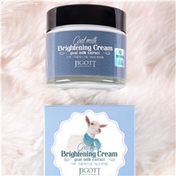 Jigott Крем для лица осветляющий с экстрактом козьего молока, 70 мл