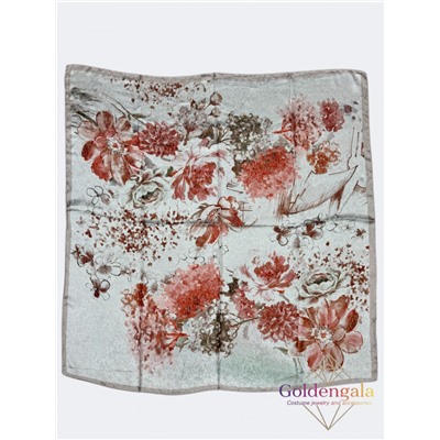 Платок из натурального шелка "Нежность прикосновения" Арт В1057/07