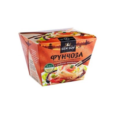 Вермишель ФУНЧОЗА под КИТАЙСКИМ устрич соусом