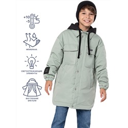 Куртка утепленная для мальчика NIKASTYLE 4м5124 тростник Nikastyle