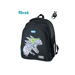 Ранец Först F-BASE "Cool dino" 36*29*17см, 3 отделения, 2 кармана, анатомическая спинка