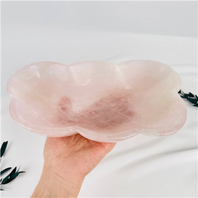 Радуга Самоцветов Чаша из мадагаскарского Розового кварца