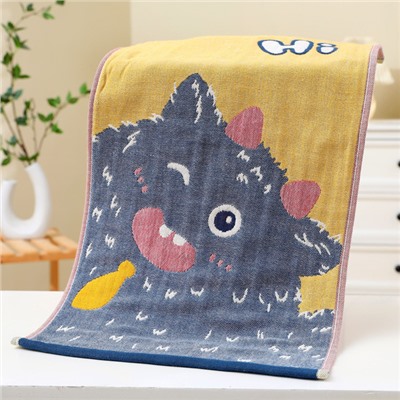 Creative gauze children's towel for kindergarten, wholesale