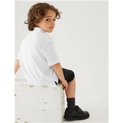 2pk Boys' Stain Resist School Polo Shirts (2-16 Yrs)