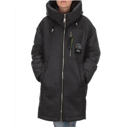 C1062 DK. GRAY Куртка зимняя женская (200 гр. холлофайбера)