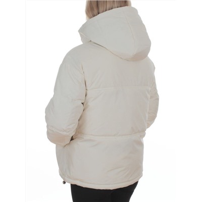 S24-292 MILK Куртка зимняя женская (150 гр. холлофайбер)