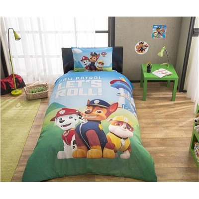 Лицензионное Постельное Бельё Ранфорс Paw Patrol- TAC
