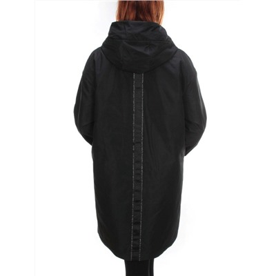 2122 BLACK Куртка демисезонная женская Parten (50 гр. синтепон)