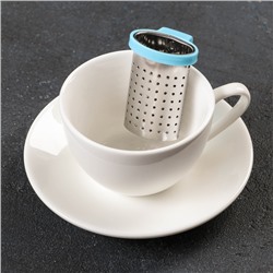 Ситечко для чая Доляна «Корзина», 4×4×6 см, нержавеющая сталь, МИКС