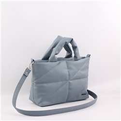 Сумка 199 гладкий серо-голубой ХИТ продаж