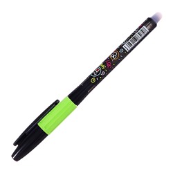 Ручка гелевая стираемая BIC Gelocity Illusion, узел 0.7 мм, чернила чёрные, цена за 1 шт.
