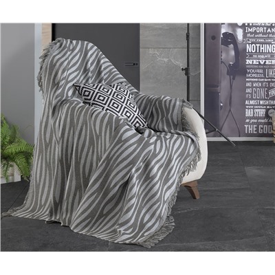 Накидка на Диван 170x220 см. 100% Хлопок Keten Verda Haki