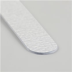 Сменные файлы для пилки, на вспененной основе, прямые, 200 грит, 18 см, фасовка 10 шт., серые