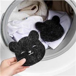 Собиратели шерсти и волос для стирки многоразовые, Набор 2 шт.