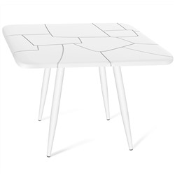 Стол SHT-TU104/TT30 83/83
                        белый муар / белый