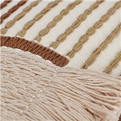 Чехол на подушку декоративный Beige geometry из коллекции Ethnic, 35х60 см