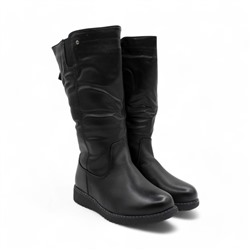 Сапоги 028-8А черные
